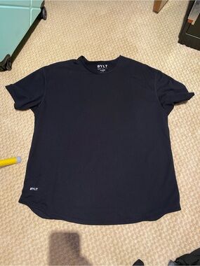 BYLT basics xxl black tee